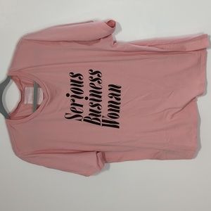 Ban.do Serious Business Woman T-shirt XXL